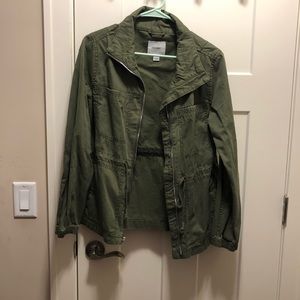 Army green jacket